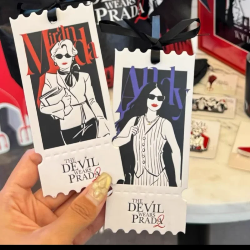 New In Stock The Devil Wears Pda Cuddly Cartoon Official Collection Ticket Stub Fridge Magnets Mini Coin Purse Enamel Pins Gift
New In Stock The Devil Wears Pda Cuddly Cartoon Official Collection Ticket Stub Fridge Magnets Mini Coin Purse Enamel Pins Gift