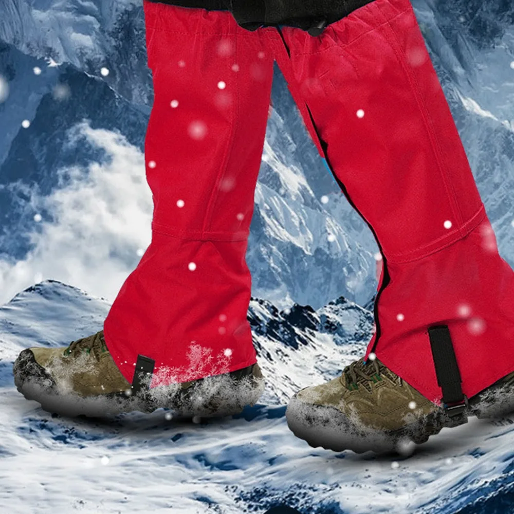 1 Pair 600D Ripstop Oxford Cloth Waterproof Leg Gaiters Waterproof With Hook Closure Hiking Boot Cover Leg Gaiters
1 Pair 600D Ripstop Oxford Cloth Waterproof Leg Gaiters Waterproof With Hook Closure Hiking Boot Cover Leg Gaiters