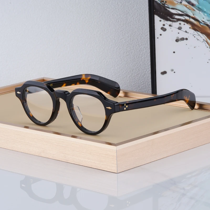 Japanese Style Handmade High Quality Vintage Acetate Round Oval Glasses Frame For Men Women Designer Retro Fashion Eyeglasse
Japanese Style Handmade High Quality Vintage Acetate Round Oval Glasses Frame For Men Women Designer Retro Fashion Eyeglasse