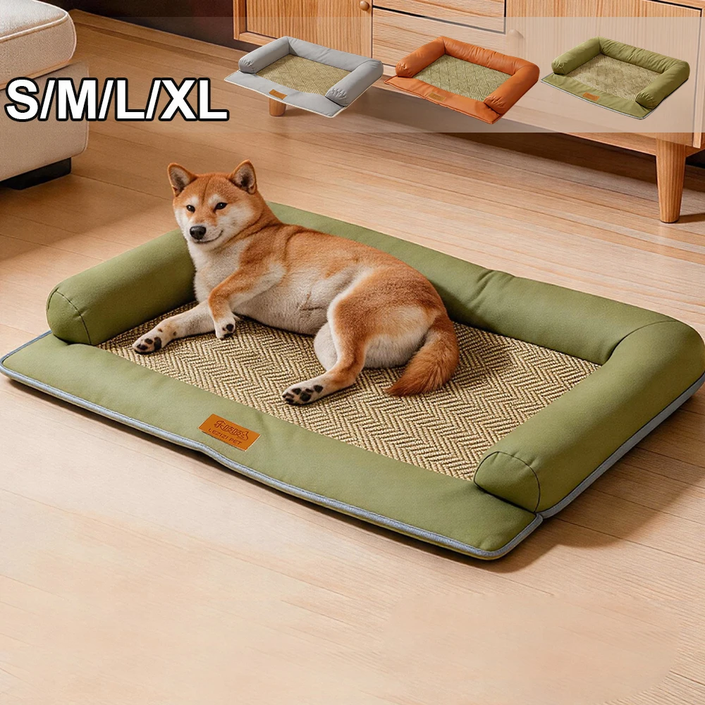 Non-slip Cat Bed Summer Cooling Rattan Pet Cushion Breathable Sleeping Mat Scratch-resistant Dog Bed for Chihuahua Kitten Pets
Non-slip Cat Bed Summer Cooling Rattan Pet Cushion Breathable Sleeping Mat Scratch-resistant Dog Bed for Chihuahua Kitten Pets