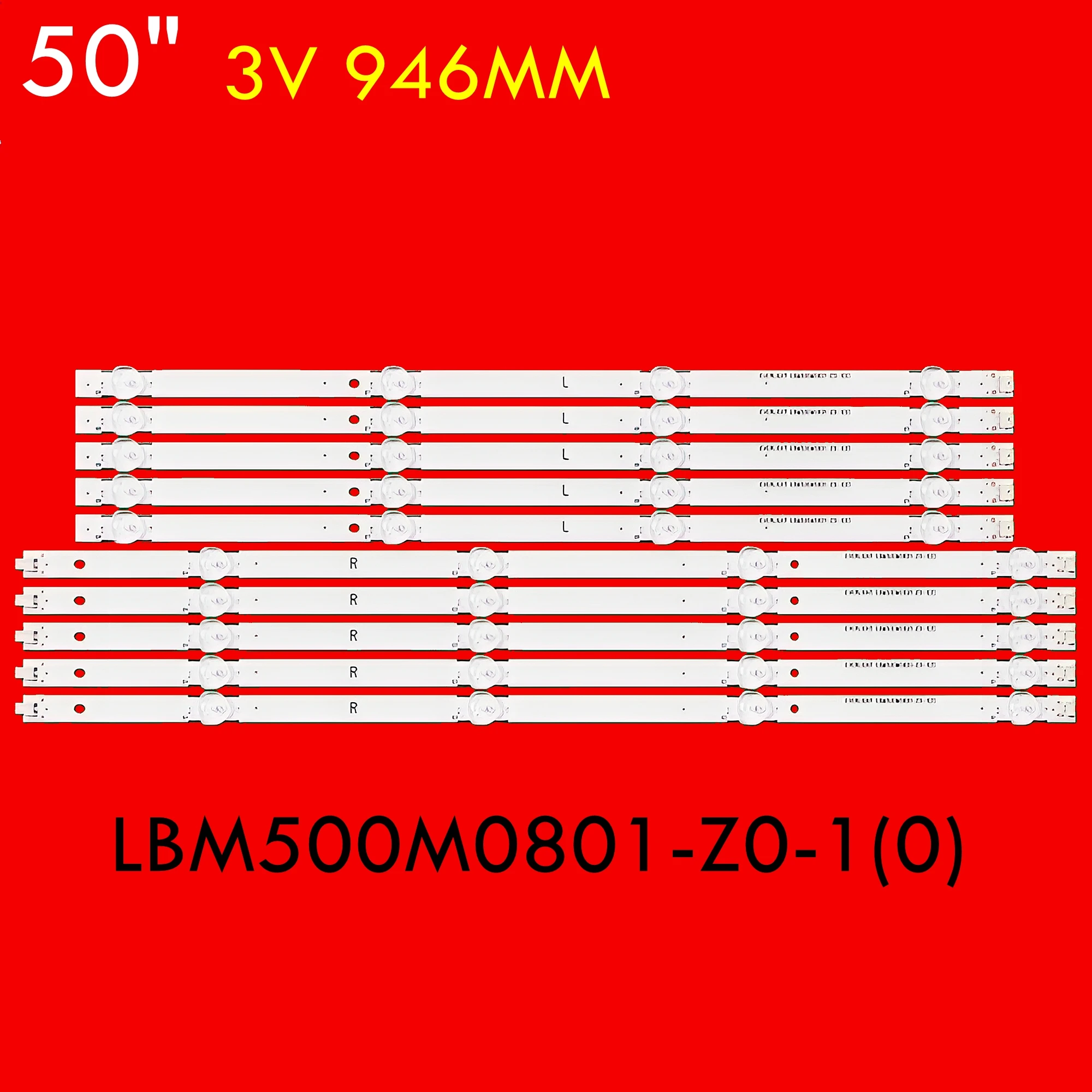 Светодиодная лента для подсветки телевизора для UE50NU7002U UN50NU7095G UN50NU7095GXZS UE50TU7002UXUA LBM500M0801-Z0-01(0)
Светодиодная лента для подсветки телевизора для UE50NU7002U UN50NU7095G UN50NU7095GXZS UE50TU7002UXUA LBM500M0801-Z0-01(0)