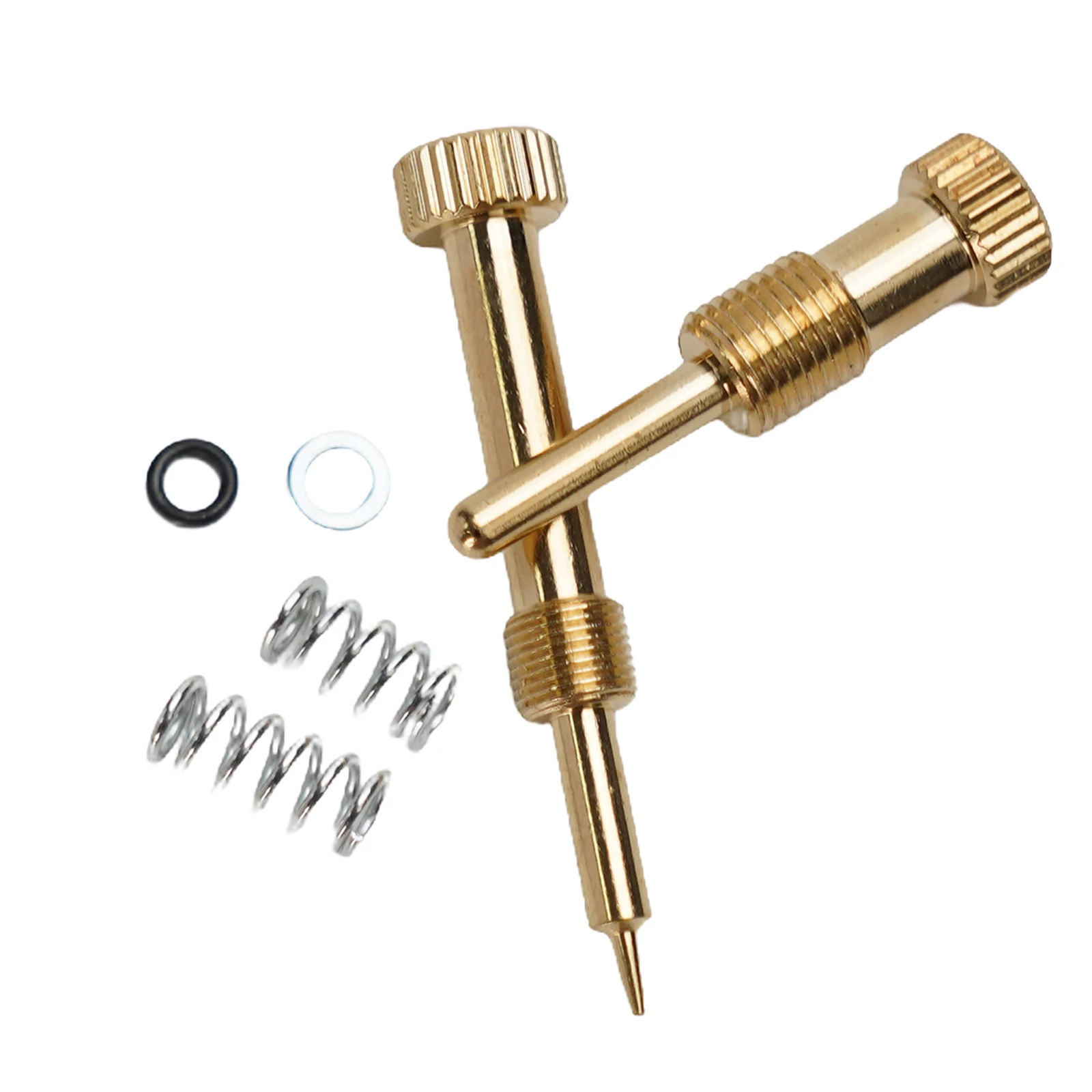 Replacement Set for Mikuni VM22 Carburetor Air Mixture Screw and Idle Speed Adjusting Screw Suitable for YBR 125 Bikes 2005 2014
Replacement Set for Mikuni VM22 Carburetor Air Mixture Screw and Idle Speed Adjusting Screw Suitable for YBR 125 Bikes 2005 2014