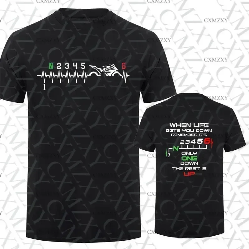 1N23456 Motorcycle Gear Biker Heartbeat Print Men T-Shirts Summer Men's T Shirt Clothing Oversized Men Tshirt Graphic T Shirt
1N23456 Motorcycle Gear Biker Heartbeat Print Men T-Shirts Summer Men's T Shirt Clothing Oversized Men Tshirt Graphic T Shirt