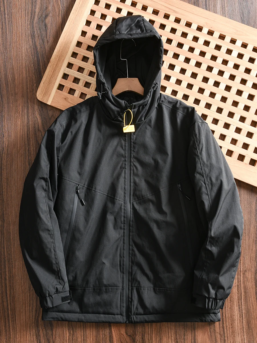 Men's Outdoor Casual Hooded Jacket Cotton Clothes Windproof Water-resistant Autumn Winter Youth Popular Thickened Standard Fit
Men's Outdoor Casual Hooded Jacket Cotton Clothes Windproof Water-resistant Autumn Winter Youth Popular Thickened Standard Fit