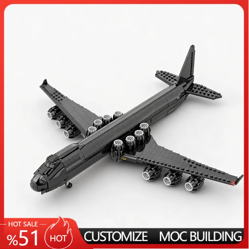 4683 Parts Black Large Passenger Aircraft Model Customize Creative DIY Building Blocks Educational Assembly Toy Birthday Gifts
4683 Parts Black Large Passenger Aircraft Model Customize Creative DIY Building Blocks Educational Assembly Toy Birthday Gifts