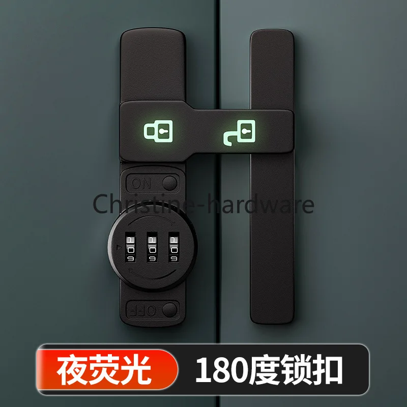Password Sliding Door Lock 90/180 Degree Flip Combination Cabinet Locks Barn Door Lock Latch for Small Doors Storage Room Garage
Password Sliding Door Lock 90/180 Degree Flip Combination Cabinet Locks Barn Door Lock Latch for Small Doors Storage Room Garage
