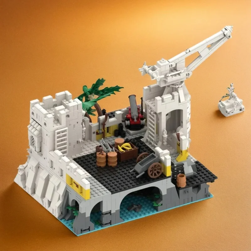 NEW 1577PCS MOC Medieval Castle Expansion Bundle Eldorado Fortress Model Custom Building Blocks DIY Assembly Display Gift Set
NEW 1577PCS MOC Medieval Castle Expansion Bundle Eldorado Fortress Model Custom Building Blocks DIY Assembly Display Gift Set