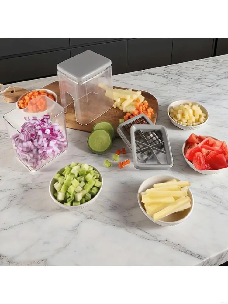 Multifunctional Vegetable Slicers For Onions Potatoes Fruits Stainless Steels And Slip Resistant Base X3UC
Multifunctional Vegetable Slicers For Onions Potatoes Fruits Stainless Steels And Slip Resistant Base X3UC