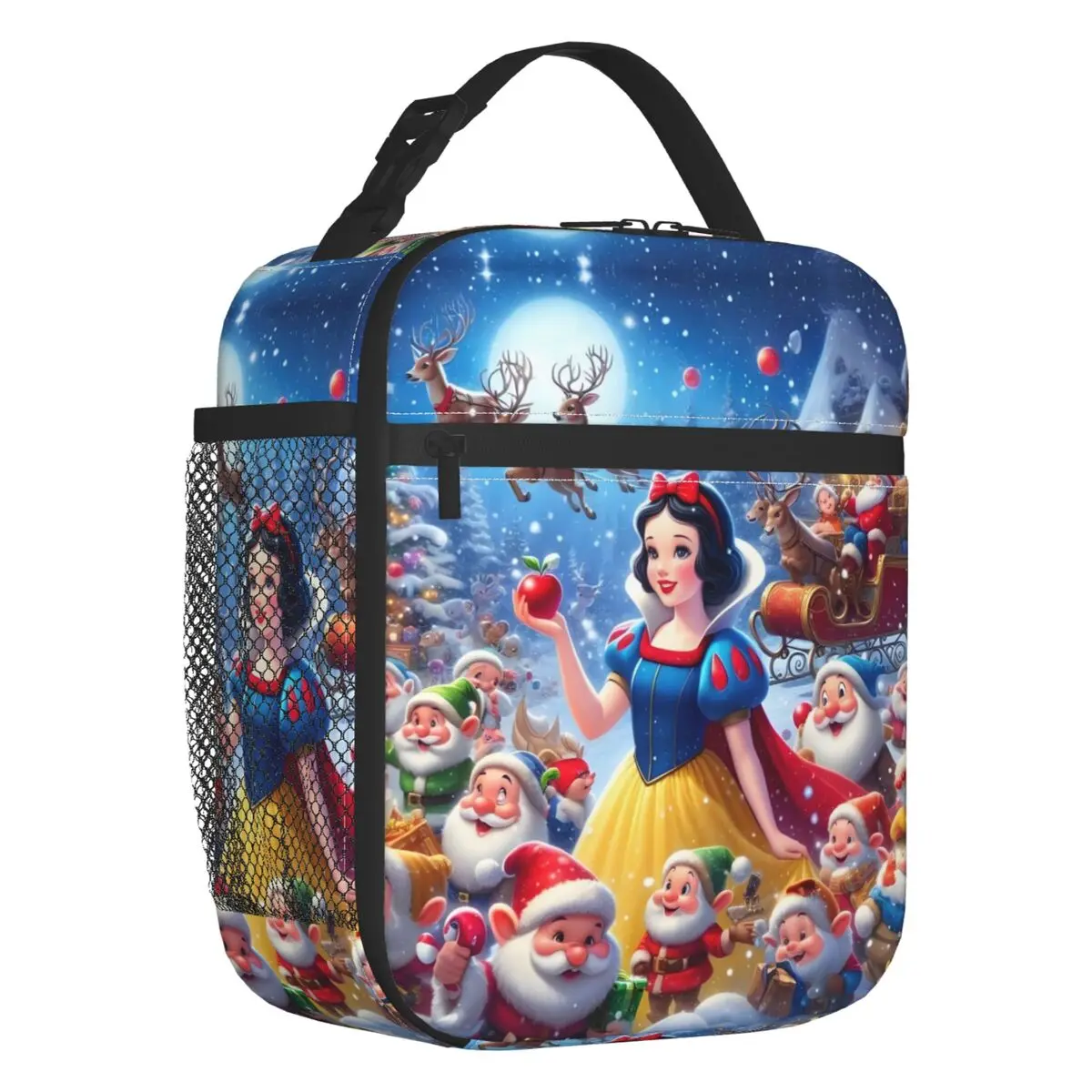 Custom Snow White And The Seven Dwarfs Insulated Lunch Bags for Women Fashion Film Resuable Thermal Cooler Bento Box Work School
Custom Snow White And The Seven Dwarfs Insulated Lunch Bags for Women Fashion Film Resuable Thermal Cooler Bento Box Work School