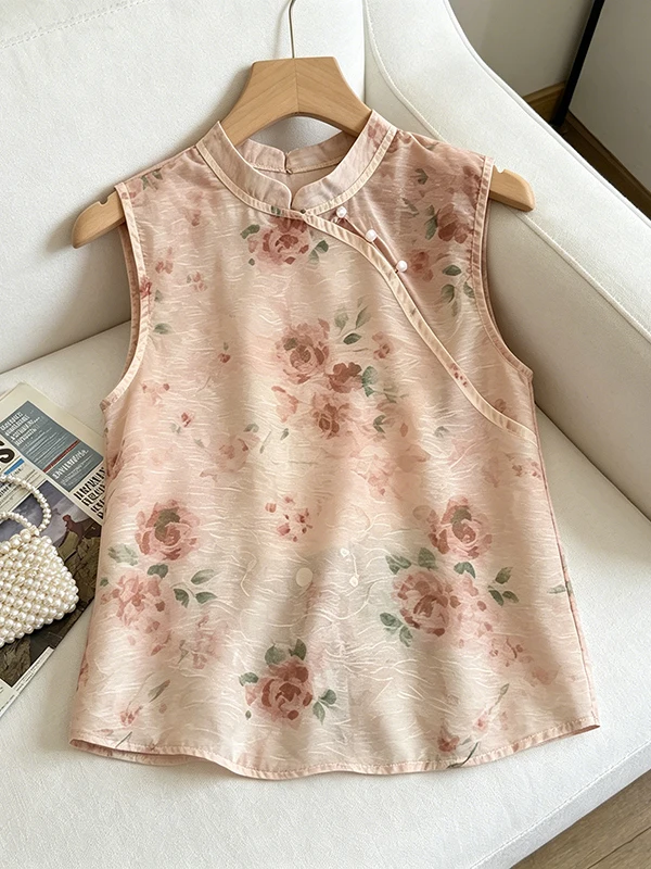 New Chinese Style Lightweight Summer Vest Large Size Elegant Thin Workwear Heavy Embroidery Silk Sleeveless Top for plus Size...
New Chinese Style Lightweight Summer Vest Large Size Elegant Thin Workwear Heavy Embroidery Silk Sleeveless Top for plus Size...