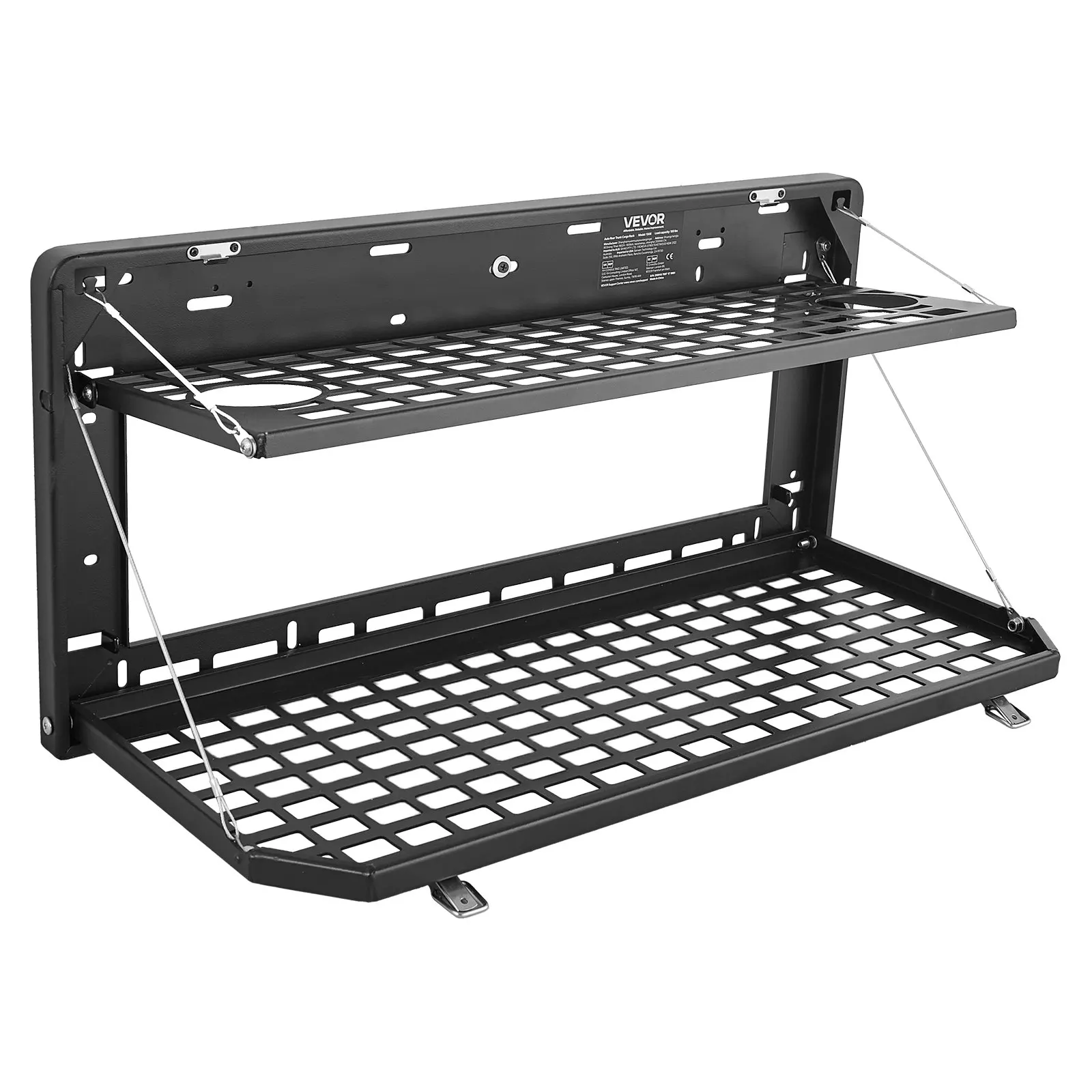 Tailgate Table, For 2007-2024 Jeep Wrangler JK, 100 Lbs, Carbon Steel Foldable Molle Panel Double-Layer Drop Down Table, Rear
Tailgate Table, For 2007-2024 Jeep Wrangler JK, 100 Lbs, Carbon Steel Foldable Molle Panel Double-Layer Drop Down Table, Rear