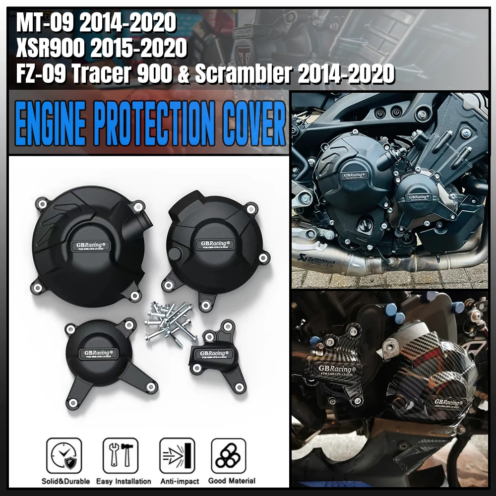 For YAMAHA MT09 FZ09 Tracer & Scrambler 2014-2020 SXR900 2015-2018 2019 2020 Motorcycles Engine Cover Protection Case GB Racing
For YAMAHA MT09 FZ09 Tracer & Scrambler 2014-2020 SXR900 2015-2018 2019 2020 Motorcycles Engine Cover Protection Case GB Racing