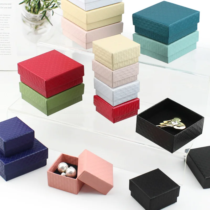 7.5*7.5*3.5cm 2 Pieces Lid And Base Paper Gift Jewelry Box For Ring Earrings (12pcs/carton)
7.5*7.5*3.5cm 2 Pieces Lid And Base Paper Gift Jewelry Box For Ring Earrings (12pcs/carton)