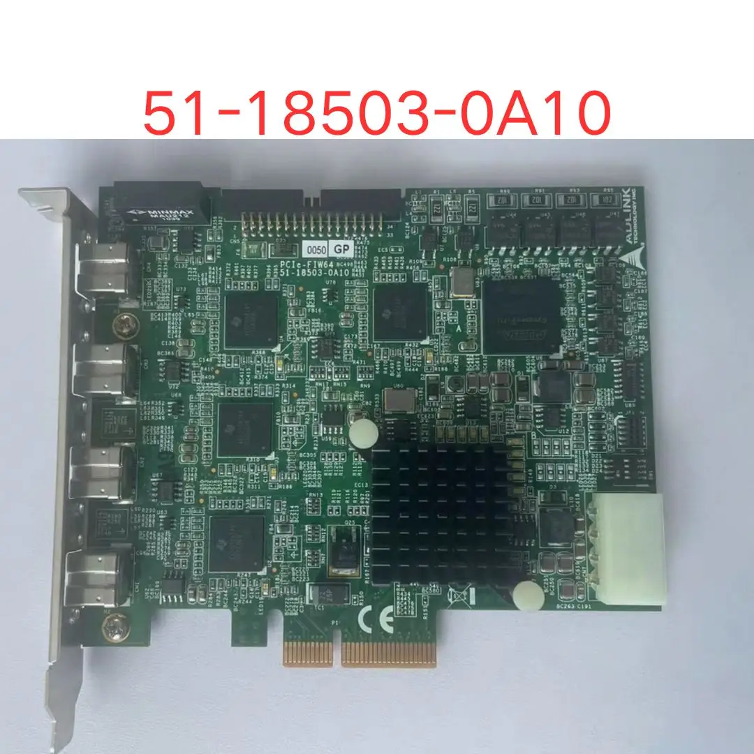 Second-hand 51-18503-0A10 Acquisition Card PCIe-FIW64
Second-hand 51-18503-0A10 Acquisition Card PCIe-FIW64