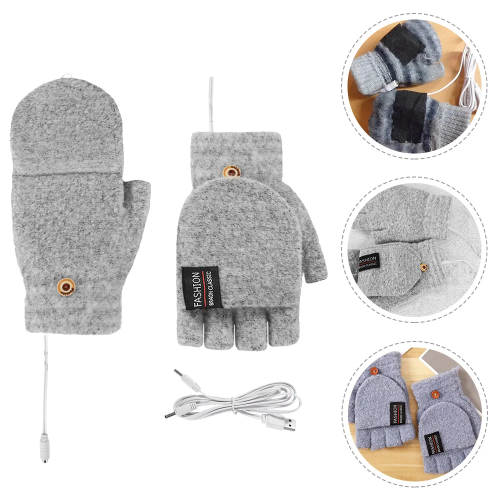 Heating Gloves Touch Screen Electric USB Heated Knit Electro-thermal Men and Women
Heating Gloves Touch Screen Electric USB Heated Knit Electro-thermal Men and Women