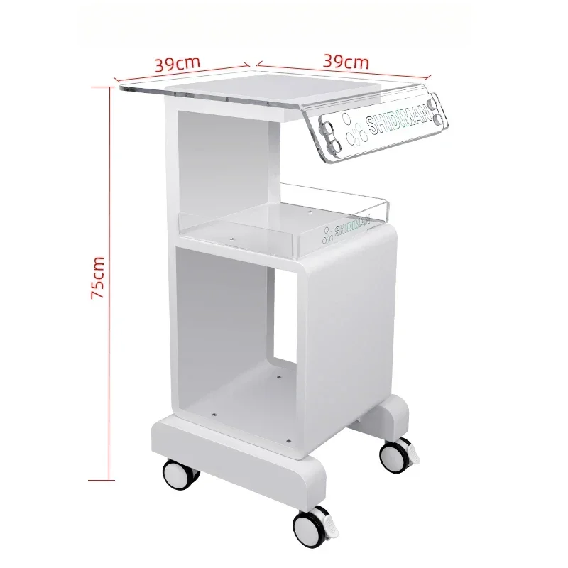 Trolley Cart Manicure Support Aesthetic Auxiliary Wheels Storage Car Beauty Salon Hairdresser Professional Portable Trolley
Trolley Cart Manicure Support Aesthetic Auxiliary Wheels Storage Car Beauty Salon Hairdresser Professional Portable Trolley