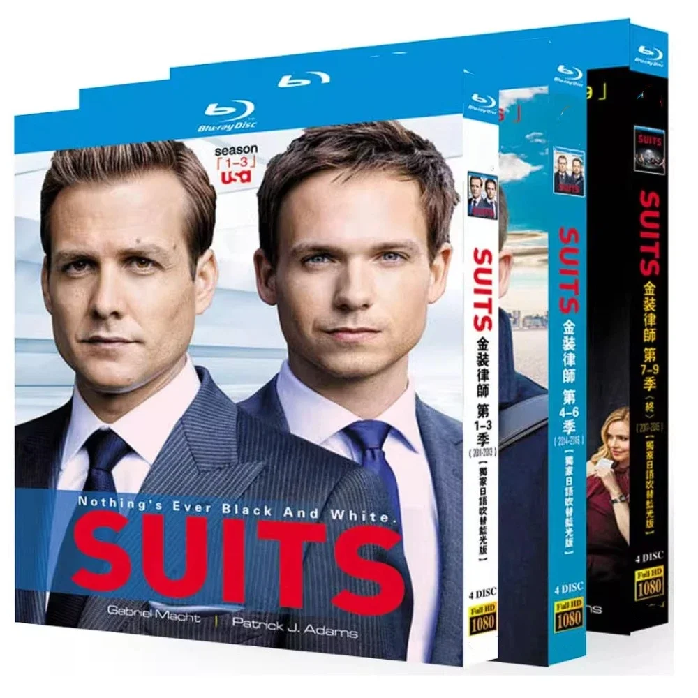 Suits Season 1-9 (2019) Series 12-Discs Box Set Sealed
Suits Season 1-9 (2019) Series 12-Discs Box Set Sealed