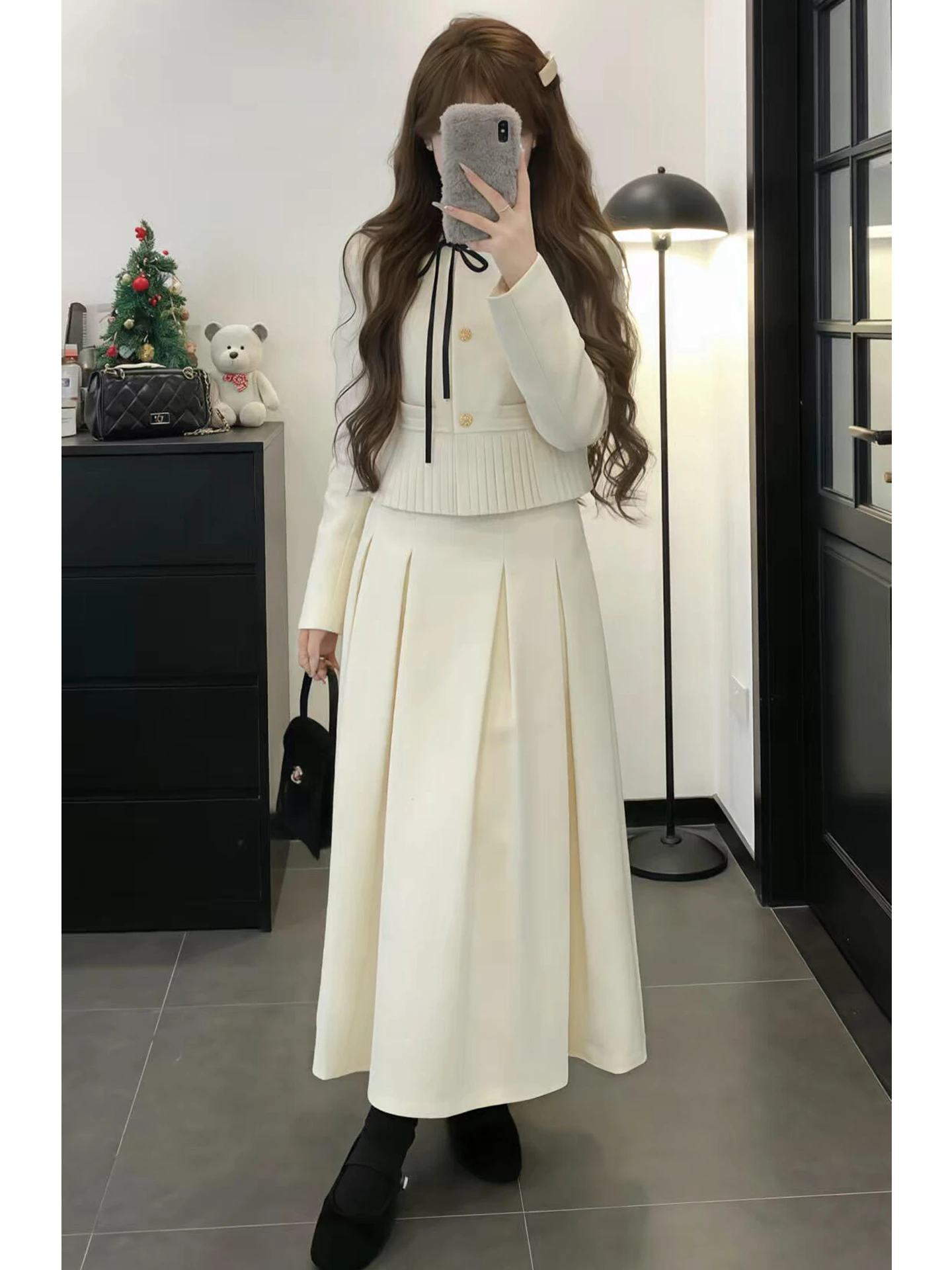 Rich Girl Autumn Winter High Waist A-Line Dr Set Women's Faion Sensation Gathered Waist Full Set Ele Dr
Rich Girl Autumn Winter High Waist A-Line Dr Set Women's Faion Sensation Gathered Waist Full Set Ele Dr