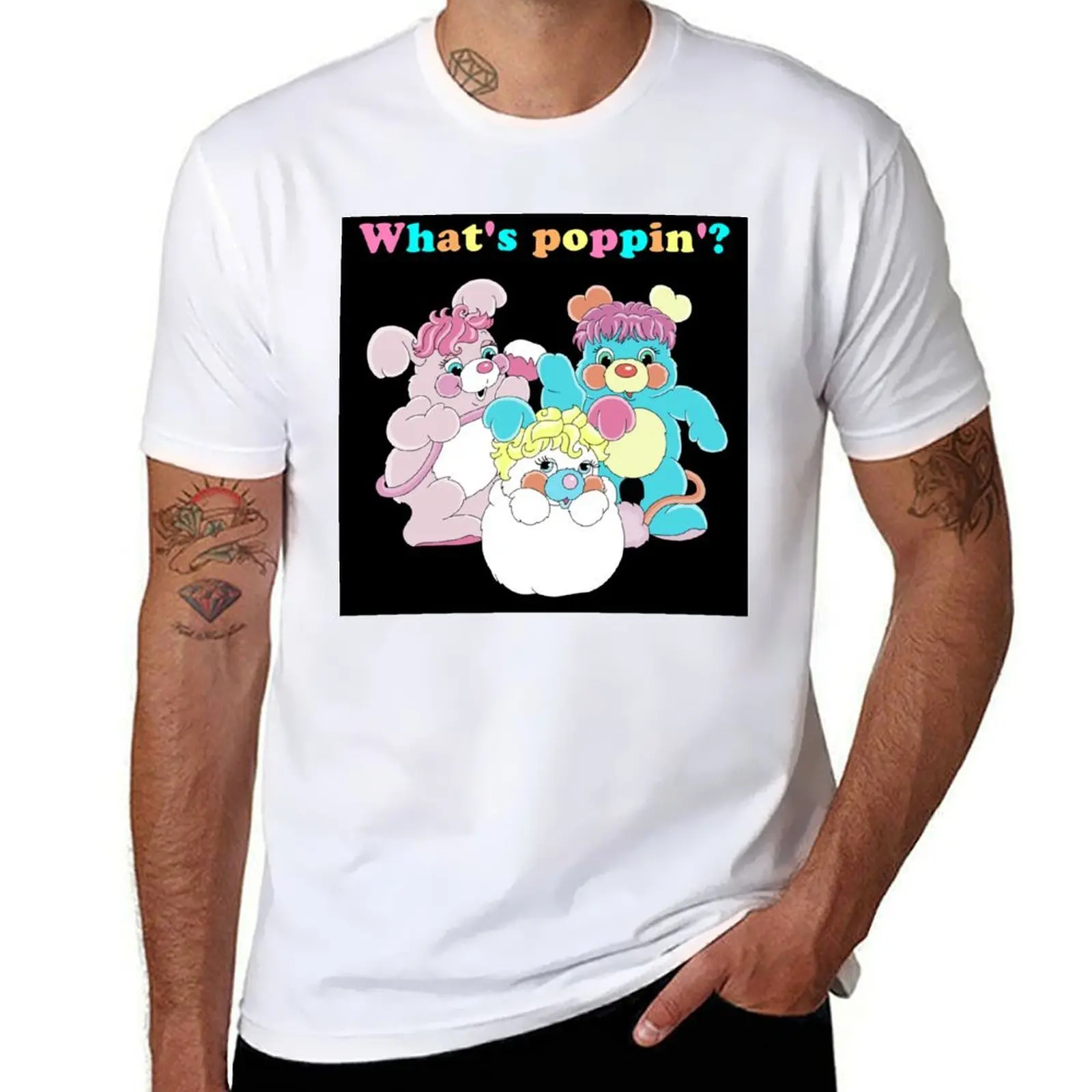 Popples - What's Poppin' T-Shirt man t shirt cotton t shirt man casual T-Shirt
Popples - What's Poppin' T-Shirt man t shirt cotton t shirt man casual T-Shirt