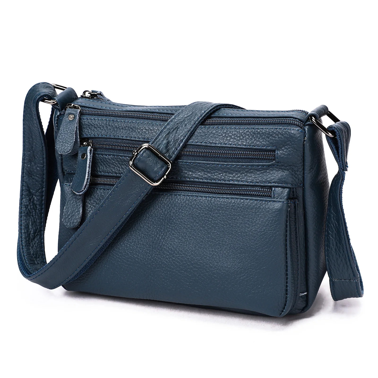 Genuine Leather Crossbody Bag for Women - Versatile Mothers Organizer with Multi-Compartment, Commuter Shoulder Purse
Genuine Leather Crossbody Bag for Women - Versatile Mothers Organizer with Multi-Compartment, Commuter Shoulder Purse