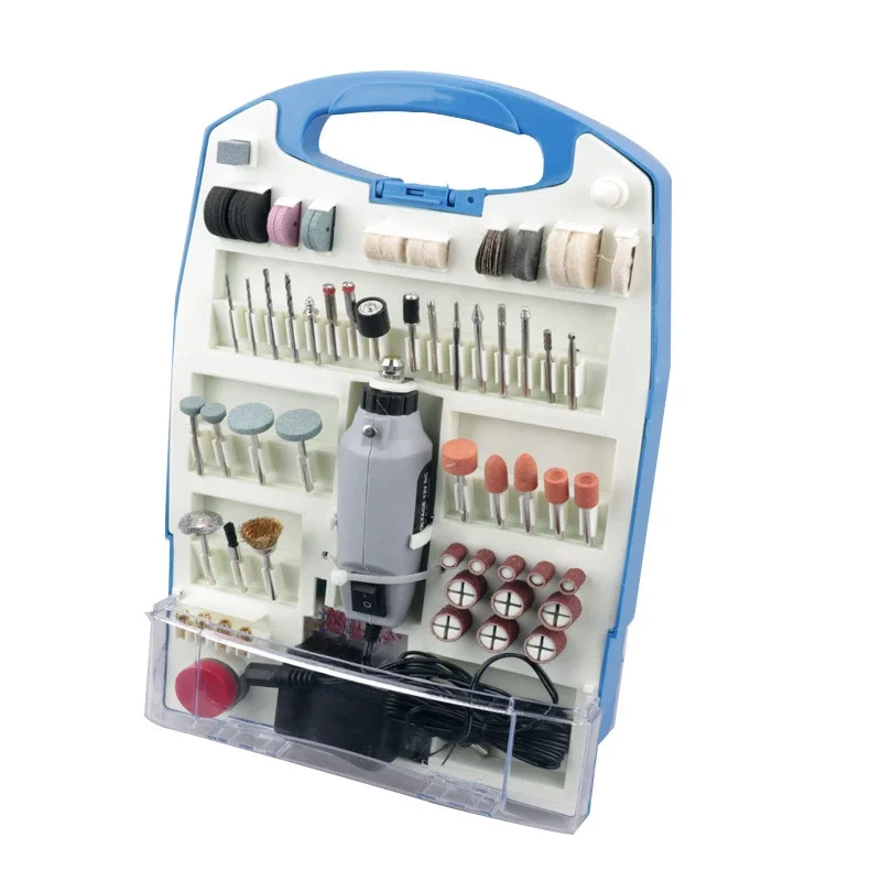 110pcs/set of Electric Grinding Set Mini Mini Electric Drill Multifunctional Grinding Carving Speed Control Electric Grinding
110pcs/set of Electric Grinding Set Mini Mini Electric Drill Multifunctional Grinding Carving Speed Control Electric Grinding
