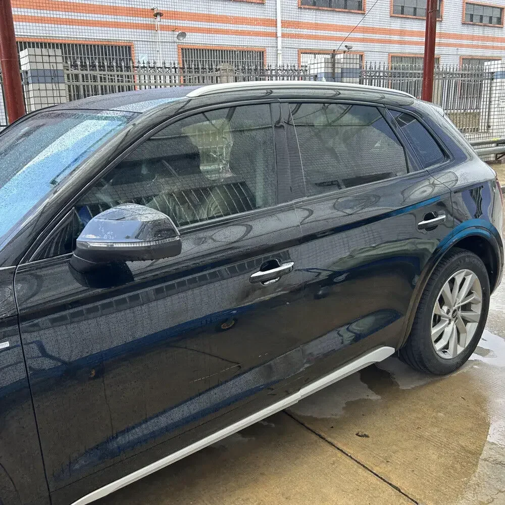 Матовые/глянцевые черные хромированные накладки на окна для Audi Q5 80A 2018-2024
Матовые/глянцевые черные хромированные накладки на окна для Audi Q5 80A 2018-2024