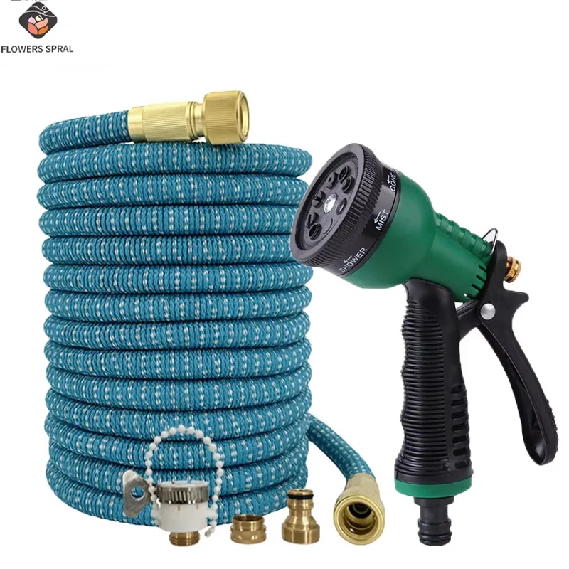High-Pressure Garden Irrigation Spray Gun Set with Extendable Hose Durable Garden Irrigation Equipment For Watering Plants
High-Pressure Garden Irrigation Spray Gun Set with Extendable Hose Durable Garden Irrigation Equipment For Watering Plants