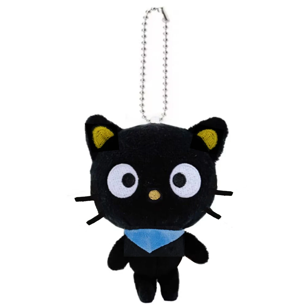 Милый плюшевый брелок-талисман Chococat, маленький кулон, мультяшный аниме, черный кот, мини-брелок с шариком, кольцо, цепочка, подарки
Милый плюшевый брелок-талисман Chococat, маленький кулон, мультяшный аниме, черный кот, мини-брелок с шариком, кольцо, цепочка, подарки