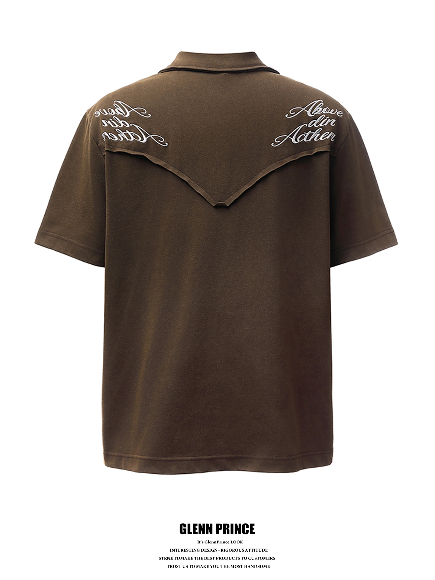 Slimming Effect American Style Short Sleeve Shirt Letter Embroidery Loose Fit Summer T-Shirt for Men Breathable Polyeste...
Slimming Effect American Style Short Sleeve Shirt Letter Embroidery Loose Fit Summer T-Shirt for Men Breathable Polyeste...