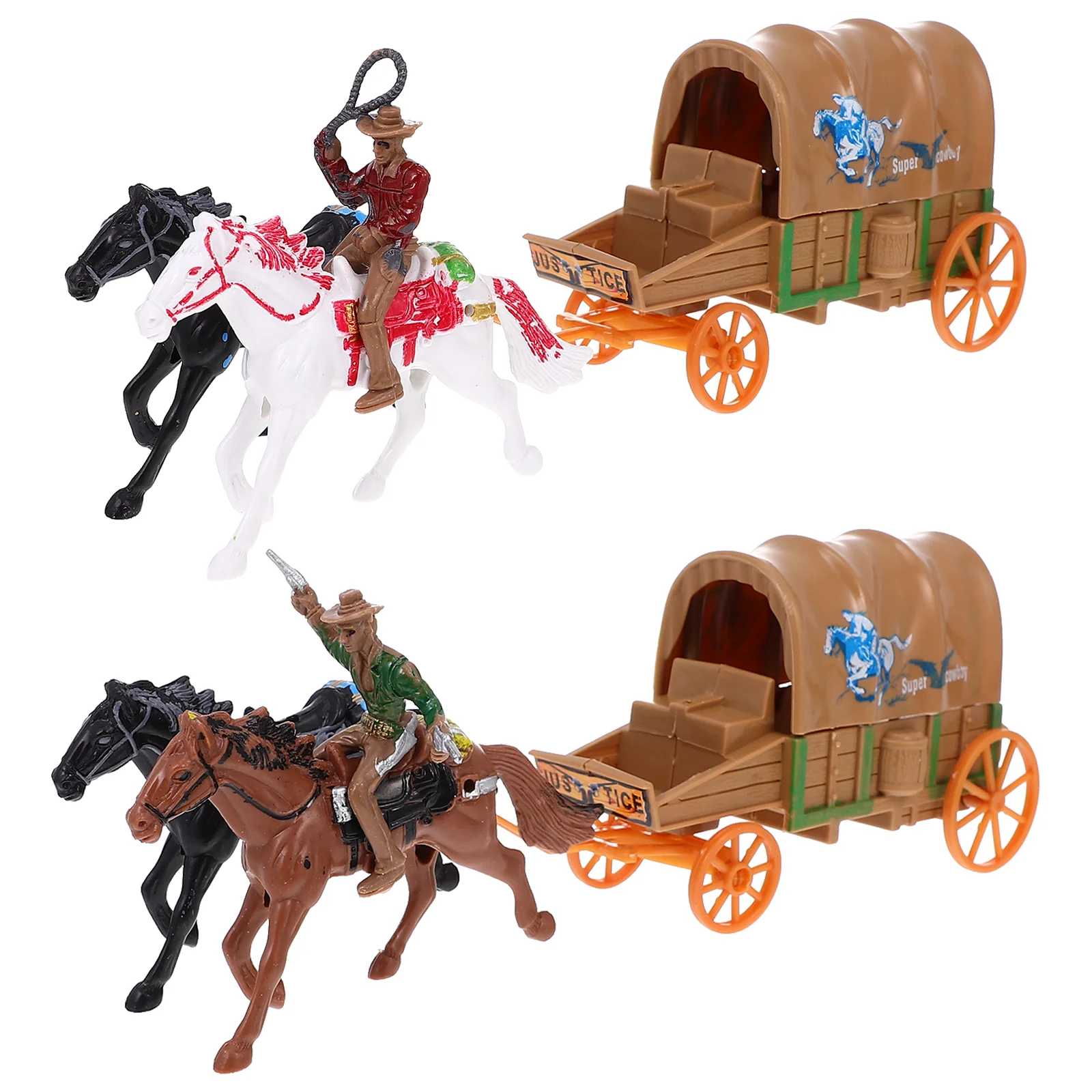 2 Sets Cowboy Model Toy Toys West Themed Countertop Carriage Decors Culture Collection Decorative Plastic Worlds Smallest
2 Sets Cowboy Model Toy Toys West Themed Countertop Carriage Decors Culture Collection Decorative Plastic Worlds Smallest