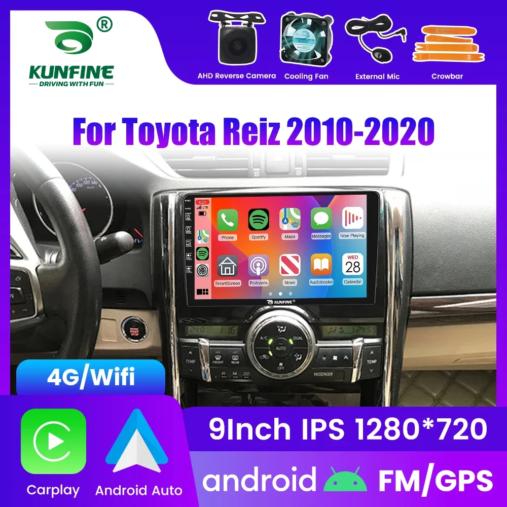 2Din Android автомобильный радиоприемник для Toyota Reiz 2010-2020 мультимедийный видеоплеер GPS-навигация стерео аудио головное устройство Carplay 4G Wi-Fi
2Din Android автомобильный радиоприемник для Toyota Reiz 2010-2020 мультимедийный видеоплеер GPS-навигация стерео аудио головное устройство Carplay 4G Wi-Fi