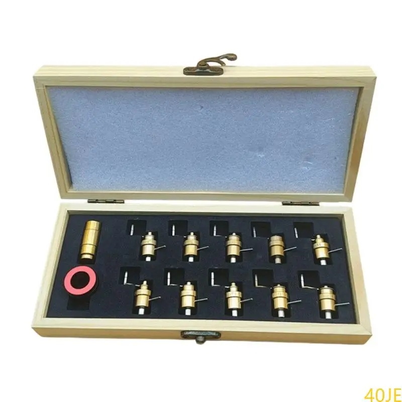 40JE Wersatilitys Mainspring Winder Tool набор для ремонта часов эргономическая ручка
40JE Wersatilitys Mainspring Winder Tool набор для ремонта часов эргономическая ручка