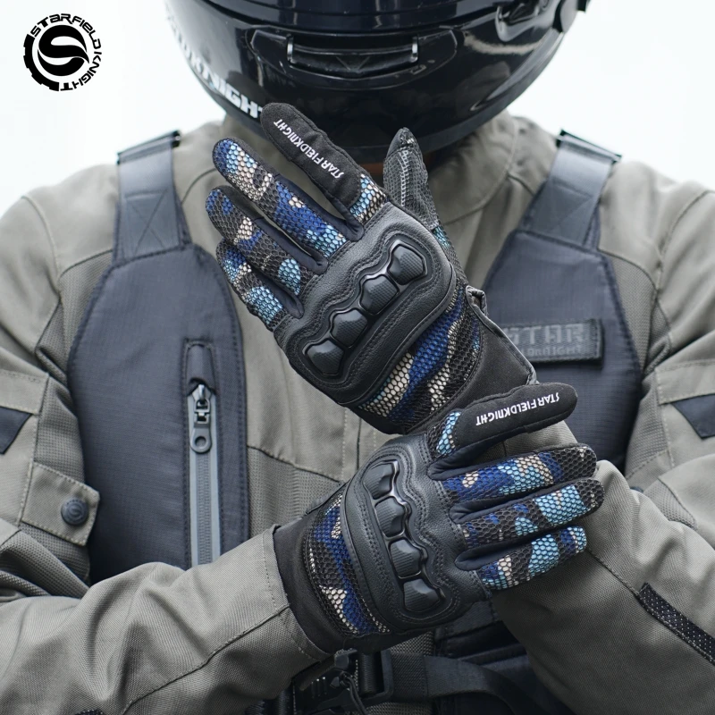 SFK New Motorcycle Gloves Full Finger Riding Gears Summer Mesh Breathable Joint Protection Non-slip Wear-resistant Touch Screen
SFK New Motorcycle Gloves Full Finger Riding Gears Summer Mesh Breathable Joint Protection Non-slip Wear-resistant Touch Screen