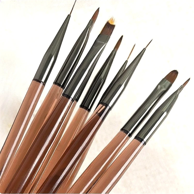 Nail Art Brushes Painting Lines Drawing Carve Flowers Round Head Sweeping Flat Head Nail Salon Acrylic Wooden Pen Manicure Tool
Nail Art Brushes Painting Lines Drawing Carve Flowers Round Head Sweeping Flat Head Nail Salon Acrylic Wooden Pen Manicure Tool