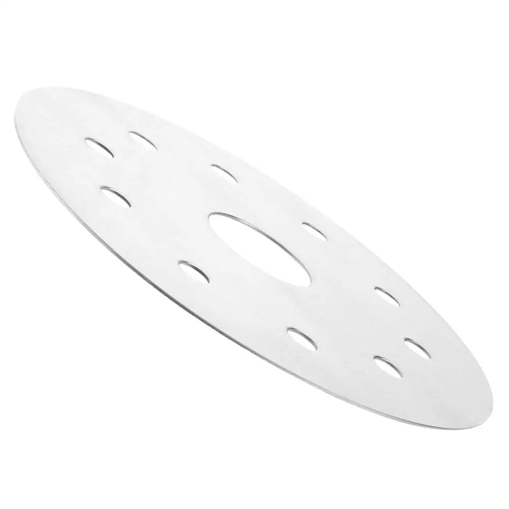 Stove Heat Conduction Plate 12 3CM Silver Metal Efficient Transfer Induction Adapter Kitchen Cookware Stainless Steel
Stove Heat Conduction Plate 12 3CM Silver Metal Efficient Transfer Induction Adapter Kitchen Cookware Stainless Steel