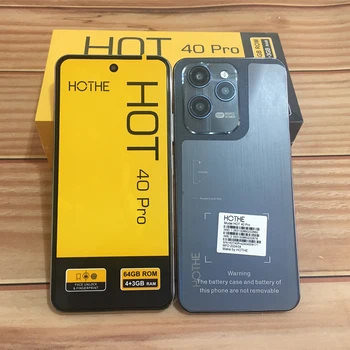 HOTHE HOT 40 PRO Smartphone,4GB+3GB RAM,64GB ROM,6.6