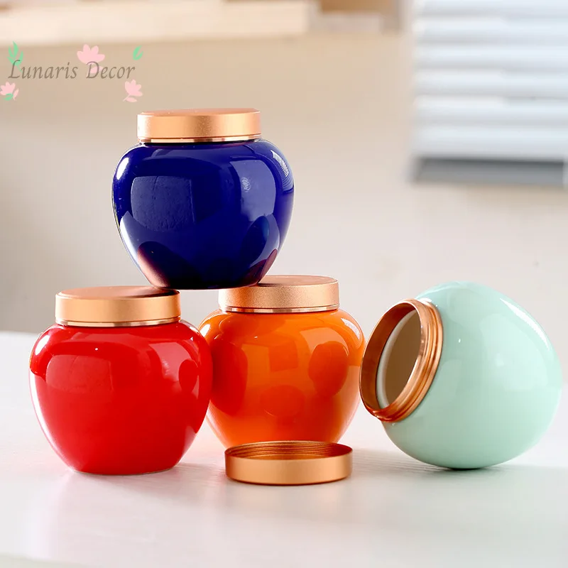 Ceramic sealed tea can, mini household sealed can, moisture-proof
Ceramic sealed tea can, mini household sealed can, moisture-proof