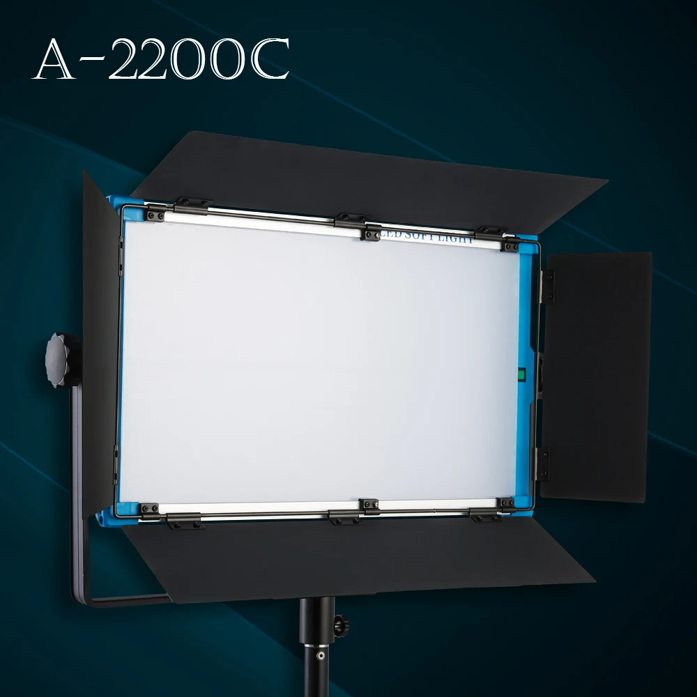 RGB LED Video Studio Light 140W Yidoblo A-2200C Perfessional Panel Light Photography Lighting DMX Remote Control Soft Light
RGB LED Video Studio Light 140W Yidoblo A-2200C Perfessional Panel Light Photography Lighting DMX Remote Control Soft Light