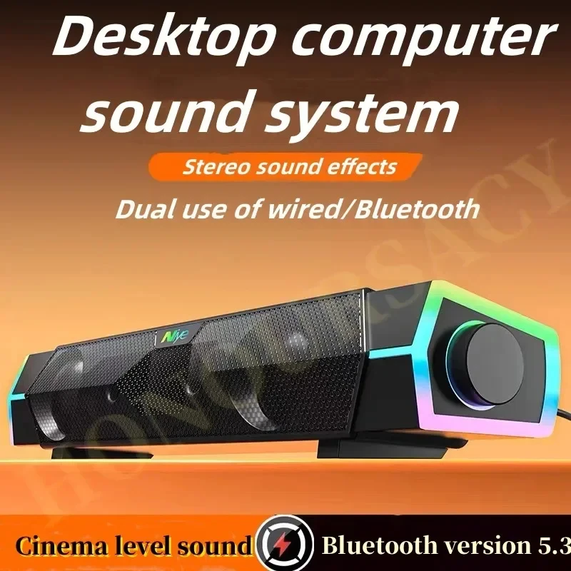 Computer TV Assisted Wired Bluetooth Computer Speaker 4D Surround Sound Desktop Speaker Laptop Speaker Box HIFI Stereo Subwoofer
Computer TV Assisted Wired Bluetooth Computer Speaker 4D Surround Sound Desktop Speaker Laptop Speaker Box HIFI Stereo Subwoofer