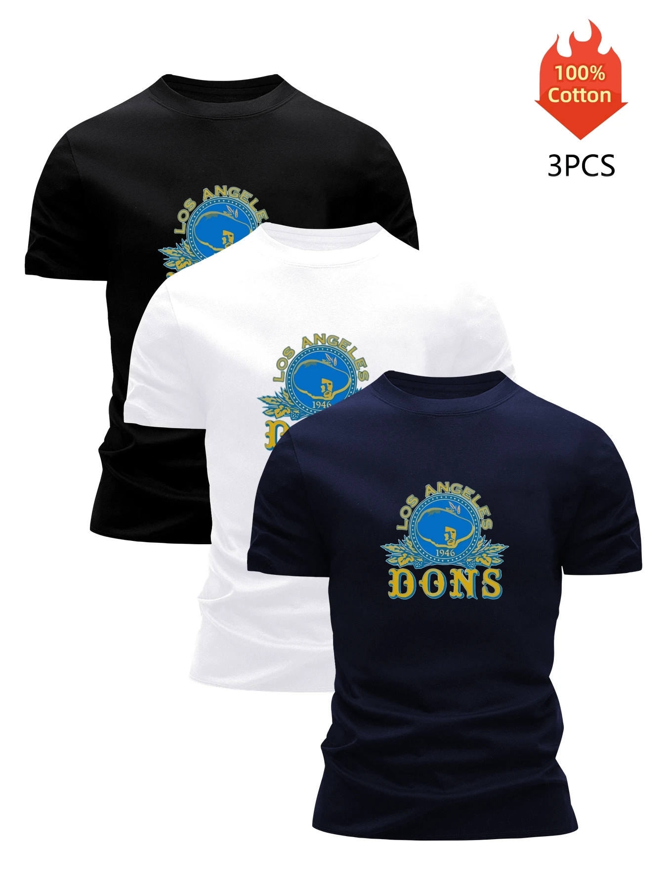 3 Pack T-Shirt Мужская 100% Хлопок Графический Печатные Tees Смешные Летняя Блузка Повседневная Breathable Cool Luxury High Quality Одежда
3 Pack T-Shirt Мужская 100% Хлопок Графический Печатные Tees Смешные Летняя Блузка Повседневная Breathable Cool Luxury High Quality Одежда