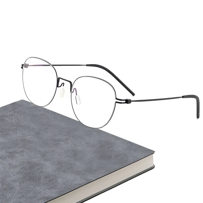 Handmade Vintage Titanium Screwless Eyeglasses for Men Ultralight Retro Round Glasses Frame Women Korean Trendy Circle Eyewear
Handmade Vintage Titanium Screwless Eyeglasses for Men Ultralight Retro Round Glasses Frame Women Korean Trendy Circle Eyewear