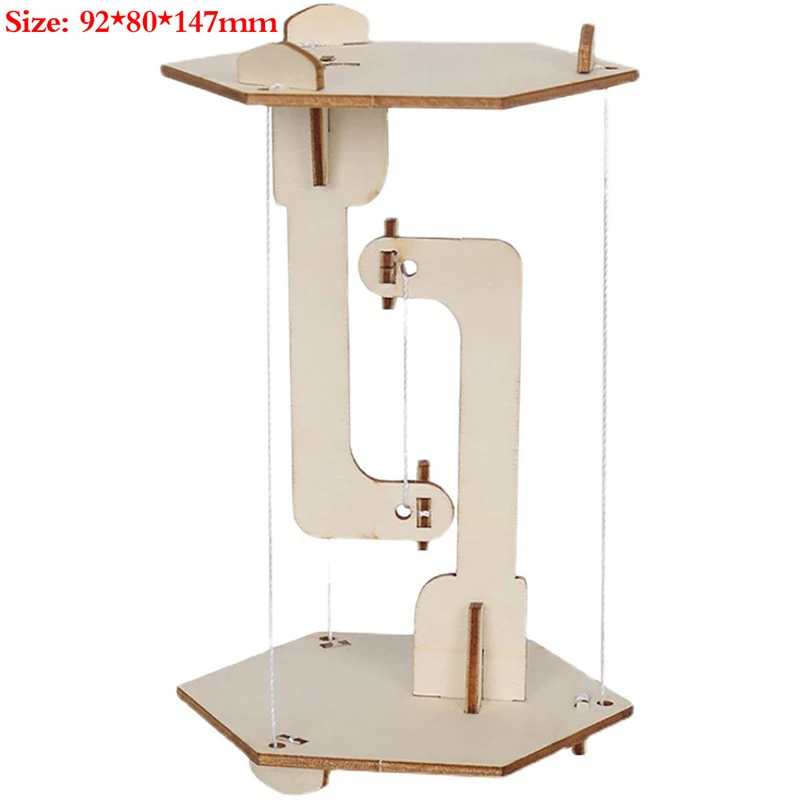 Wooden Anti-Gravity Diy Tensegrity Structure Floating Table Model Toy
Wooden Anti-Gravity Diy Tensegrity Structure Floating Table Model Toy