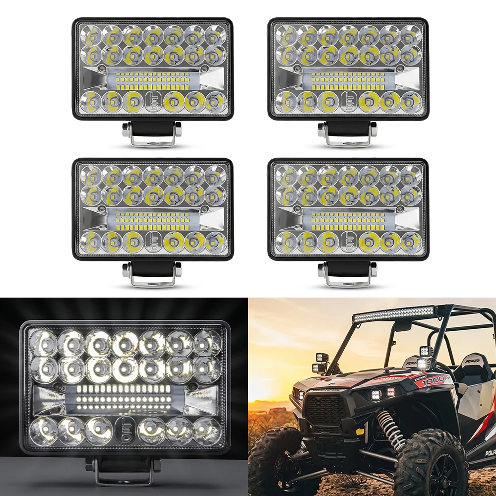 LED Light Pods Flood LED Light Bar Work Light IP67 Waterproof Cube Lights Off-Road Driving Bumper Light for Truck Boat Tractor
LED Light Pods Flood LED Light Bar Work Light IP67 Waterproof Cube Lights Off-Road Driving Bumper Light for Truck Boat Tractor