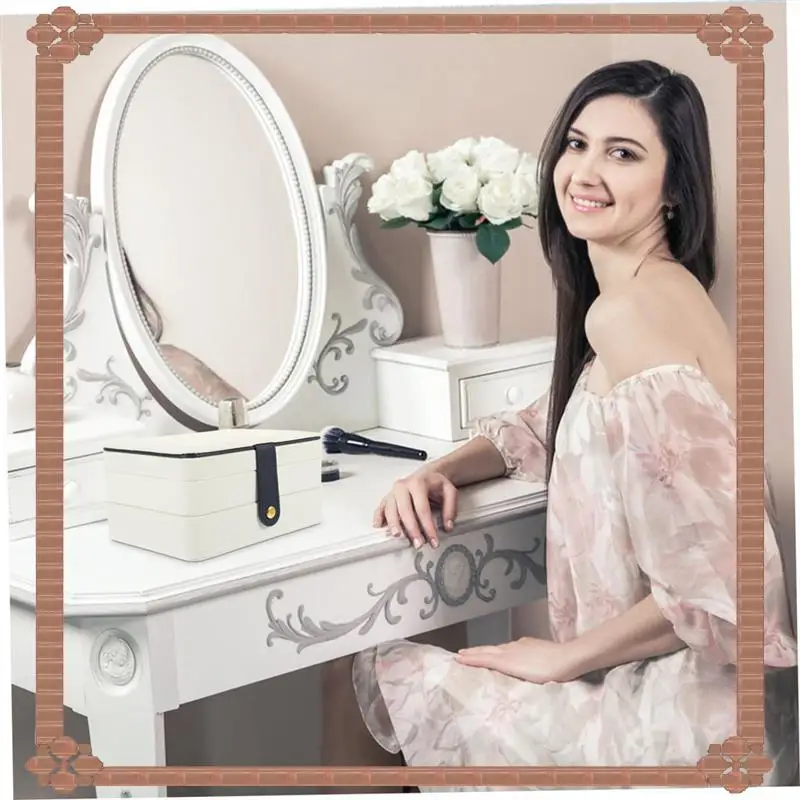 24-Hour Delivery Multi-Layer Large-Capacity Jewelry Box Portable Jewelry Storage Box Suitable For Jewelry Classification
24-Hour Delivery Multi-Layer Large-Capacity Jewelry Box Portable Jewelry Storage Box Suitable For Jewelry Classification