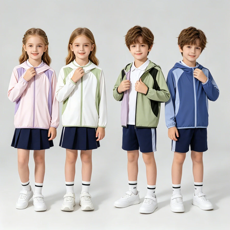 Kids UPF50+ Sun Protection Hoodie Jacket Quick Dry Antibacterial Mosquito Repellent for Outdoor Hiking Beach Camping Daily Wear
Kids UPF50+ Sun Protection Hoodie Jacket Quick Dry Antibacterial Mosquito Repellent for Outdoor Hiking Beach Camping Daily Wear
