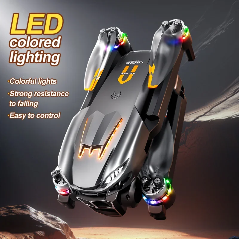 Дрон A23 Pro с экраном 8K HD FPV-камеры, предотвращение препятствий, складной радиоуправляемый квадрокоптер, бесщеточный двигатель, подарки с длительным временем полета
Дрон A23 Pro с экраном 8K HD FPV-камеры, предотвращение препятствий, складной радиоуправляемый квадрокоптер, бесщеточный двигатель, подарки с длительным временем полета