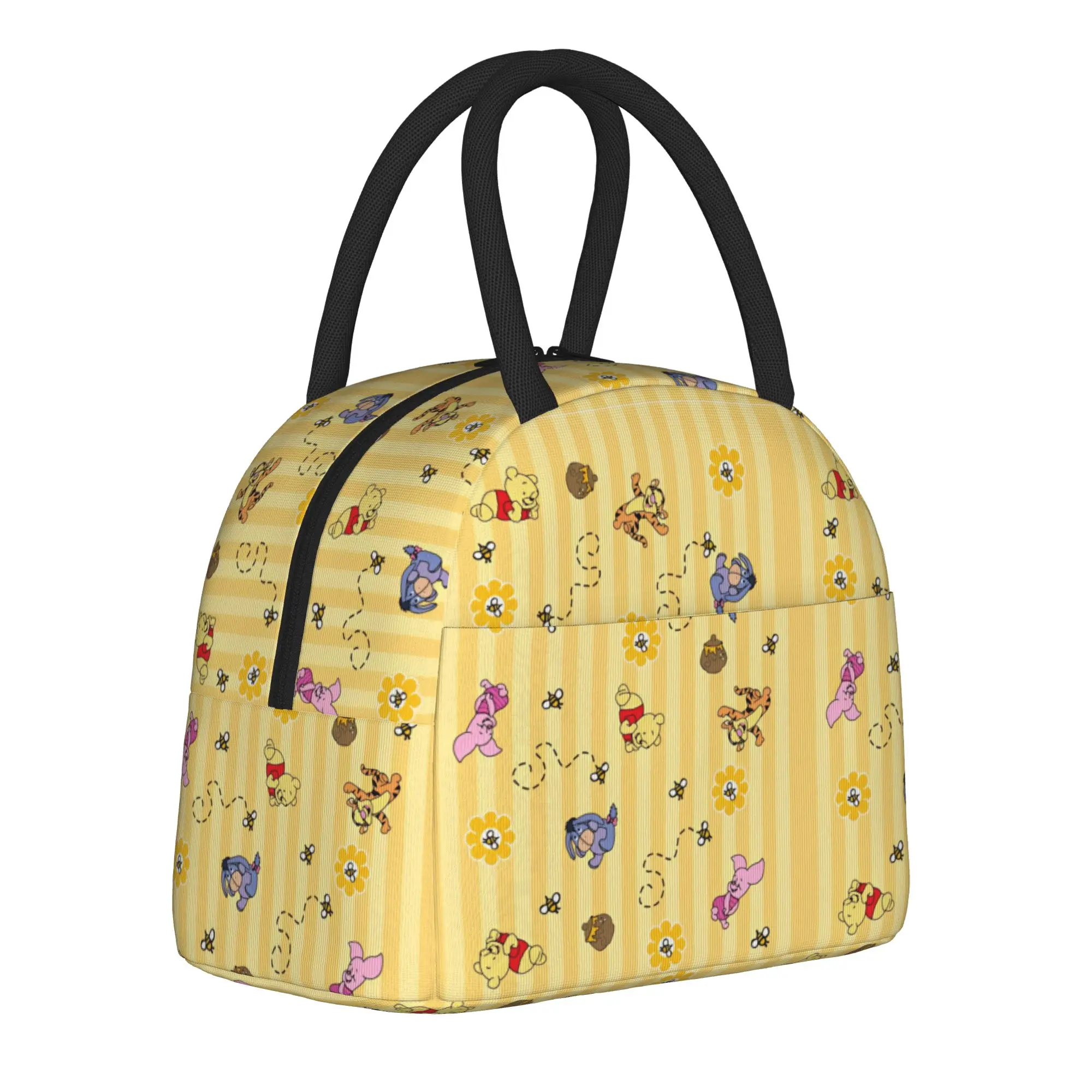 Cute Honey And Bee Insulated Lunch Bag Thermal Bag ,Lunch Container Winnie The Pooh Leakproof Tote Lunch Box Food Handbags
Cute Honey And Bee Insulated Lunch Bag Thermal Bag ,Lunch Container Winnie The Pooh Leakproof Tote Lunch Box Food Handbags