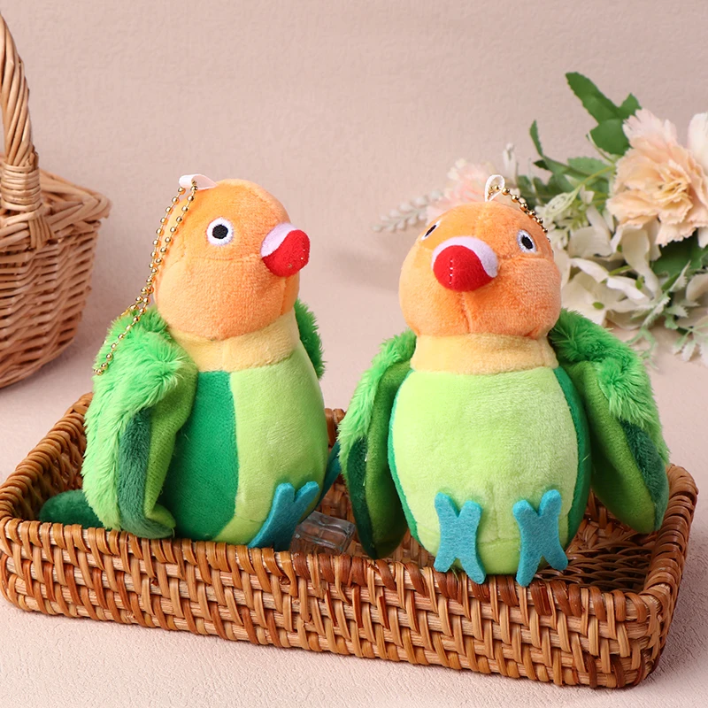 10.5cm Cartoon Parrot Bird Plush Keychain Lovely Stuffed Doll Keyring Couple Bag Pendant Backpack Hanging Decoration Kids Gifts
10.5cm Cartoon Parrot Bird Plush Keychain Lovely Stuffed Doll Keyring Couple Bag Pendant Backpack Hanging Decoration Kids Gifts