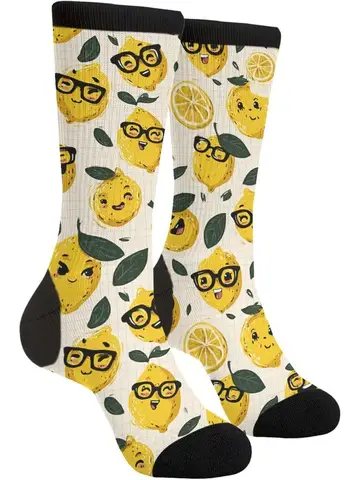 Funny Novelty Socks Casual Athletic Crazy Crew Socks For Women Men Gifts