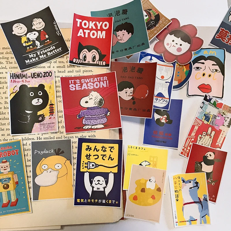 21PCS Funny cute cartoon Stickers Crafts And Scrapbooking book Decorative sticker DIY Stationery
21PCS Funny cute cartoon Stickers Crafts And Scrapbooking book Decorative sticker DIY Stationery
